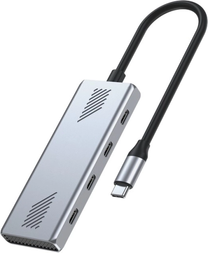 Fire USB‑C‑porte for maksimal fleksibilitet
