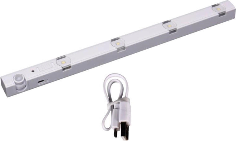 RETLUX lineært LED-armatur med PIR-sensor, 29 cm