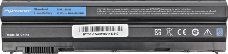 Pålidelig driftstid 4400 mAh / 49 Wh