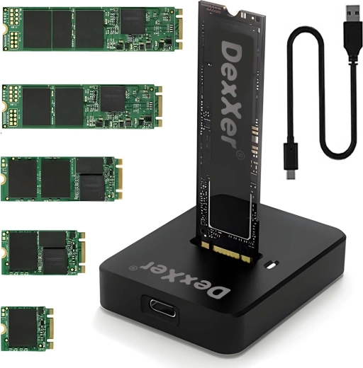 Understøttelse af SATA- og NVMe-SSD