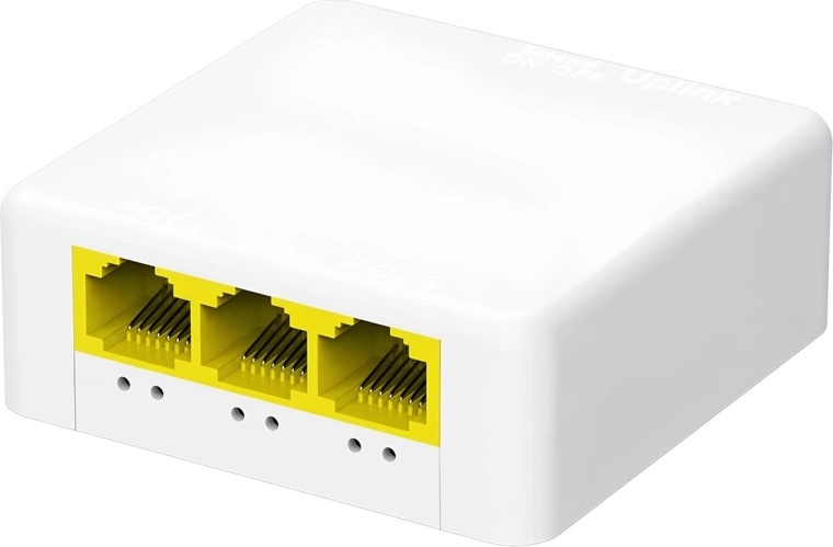 Renew Force gigabit PoE-extender 1× PoE IN / 4× PoE OUT - 1 stk.