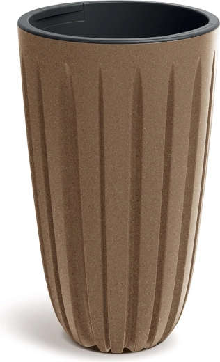 Blomsterkrukke Wario Eco Wood 29 cm naturo