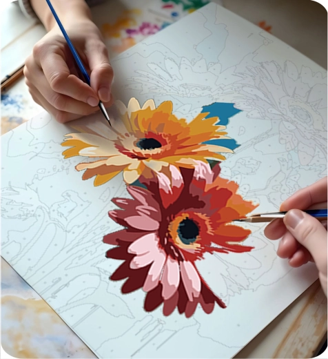 Nemt og præcist at male takket være tal