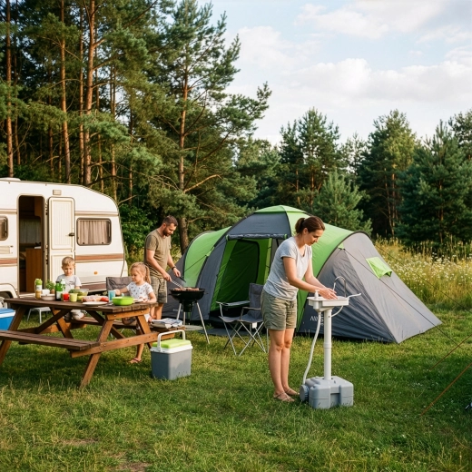 Vaskestation uden vandtilslutning
