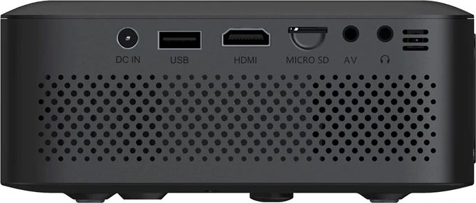 Alsidige porte og afspilning fra USB/microSD