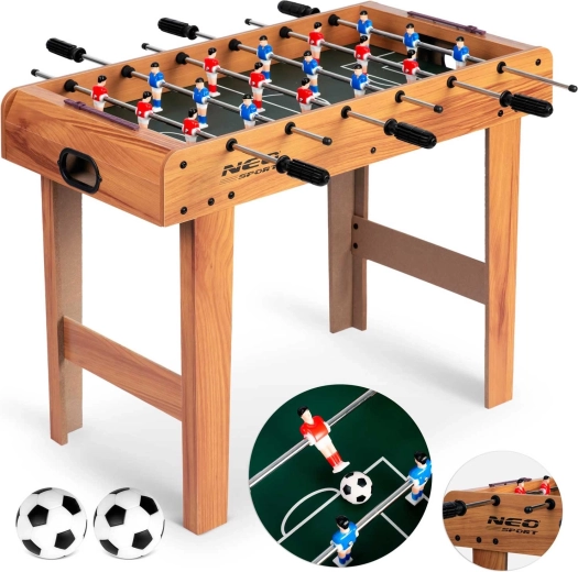 Bordfodbold NEO SPORT i træ 70 × 37 × 62 cm