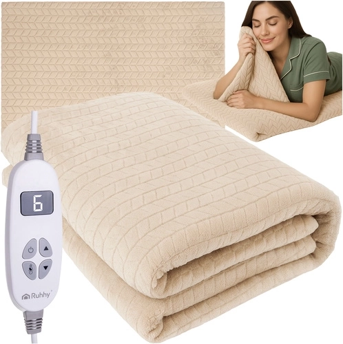 Elektrisk varmeunderlag Ruhhy 180 × 130 cm beige