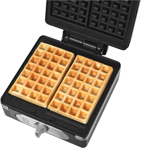 To belgiske vafler på én gang