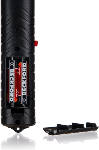 Nem strømforsyning med 2× AA-batterier