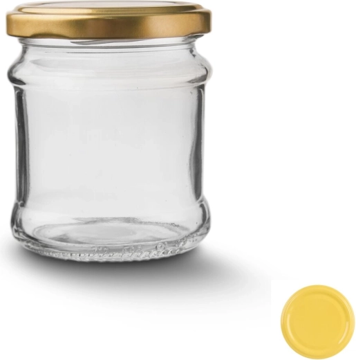 Henkogningsglas Deva 212 ml med låg (mix)