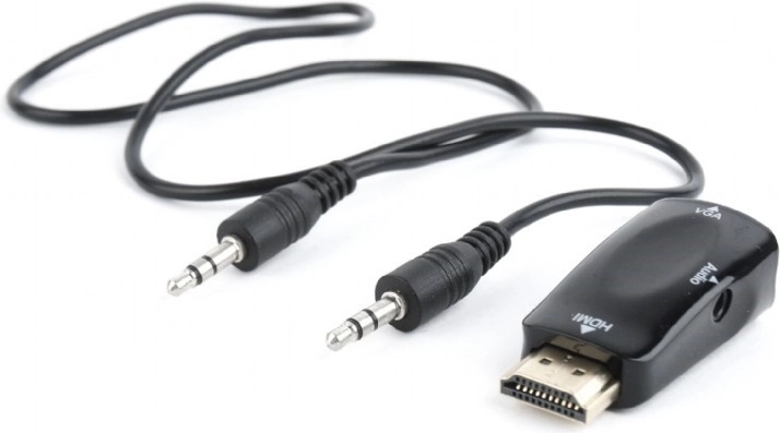 HDMI til VGA-adapter med lyd