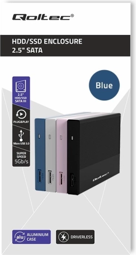 Til 2,5-tommers SSD og HDD