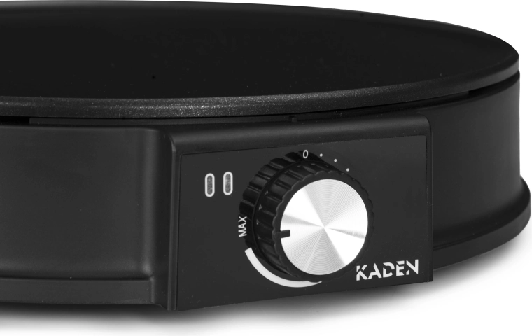 Trinløs temperaturindstilling op til 220 °C