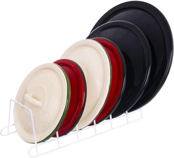 Robust metalkonstruktion i hvid