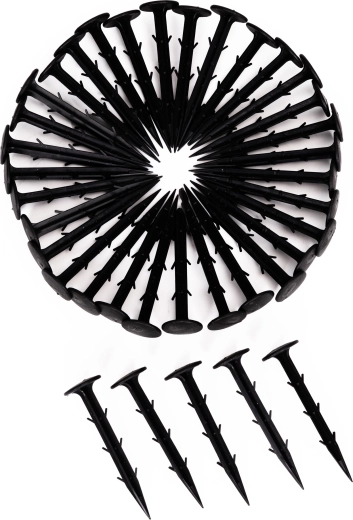 Nem montering med pløkker i pakken