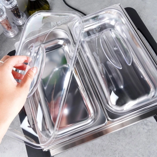 Dobbelt buffet-system til to retter