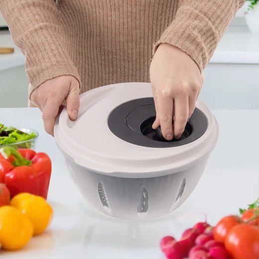 Hurtig og effektiv tørring af salat