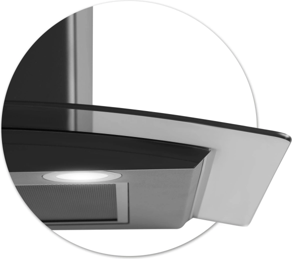 Effektiv LED-belysning af kogepladen