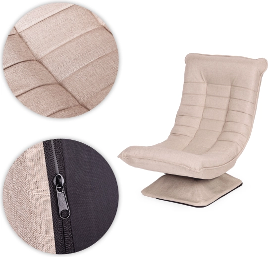 Aftageligt betræk i hørstof