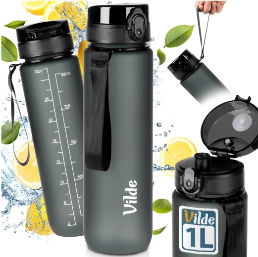 Volumen på 1 l og overskuelig måleskala