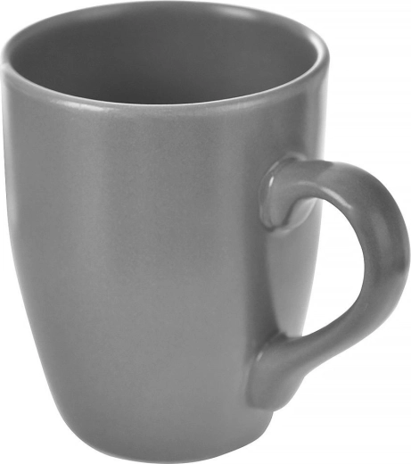 Minimalistisk design i mat grå