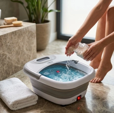 Boble- og vibrationsmassage