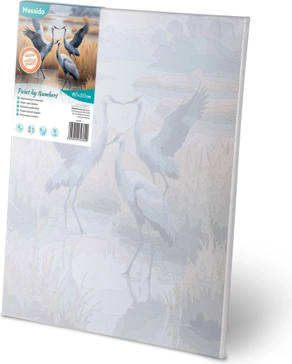 Klar til maling – lærred på ramme