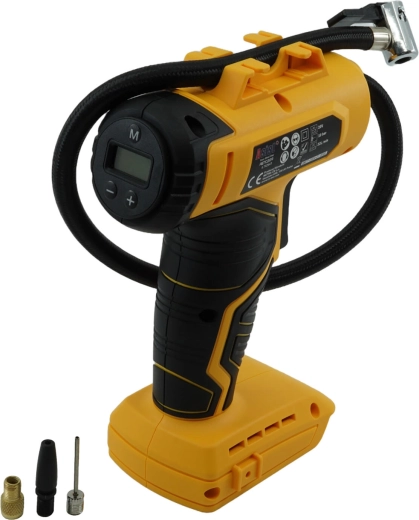 Akku-kompressor 20 V med automatisk trykindstilling ASIST