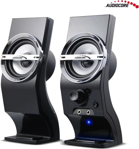 Computerhøjttalere Audiocore AC805 USB 6 W sorte