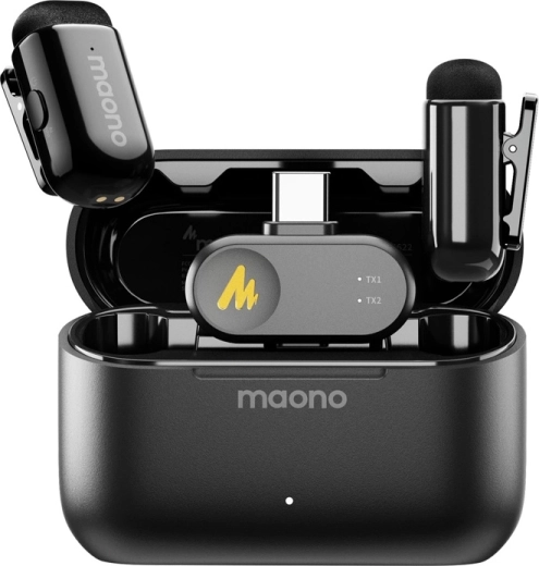 Trådløs mikrofon Maono WM622 PC2 til iPhone og iPad
