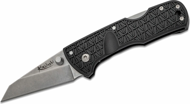 Cold Steel Kiridashi lommekniv 6,4 cm stonewash sort Griv-Ex