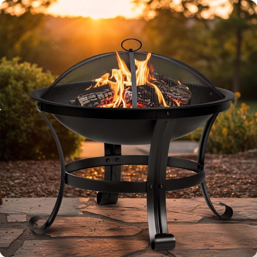 Sikker ild takket være gnistsikker kuppel