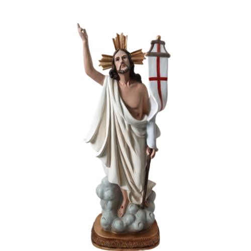 Figur af den opstandne Jesus Kristus 40,5 cm - 1 stk.