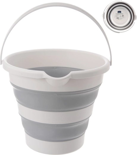 Sammenklappelig camping-spand 12 l (UH-plast)