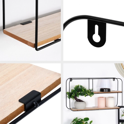 Nem montering takket være integrerede beslag