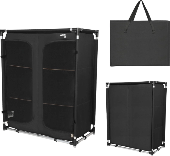 Sammenklappeligt design med transporttaske