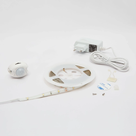 LED-strip med bevægelsessensor, 2 m, varm hvid