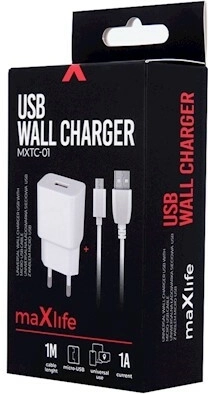 Micro USB-kabel i pakken (1 m)