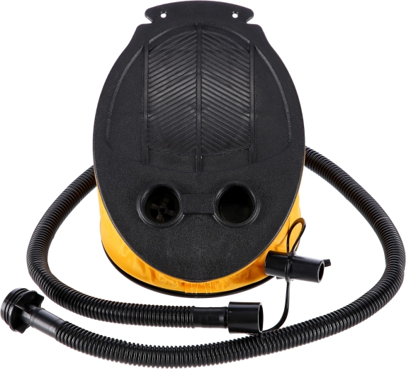 To porte til oppumpning og tømning