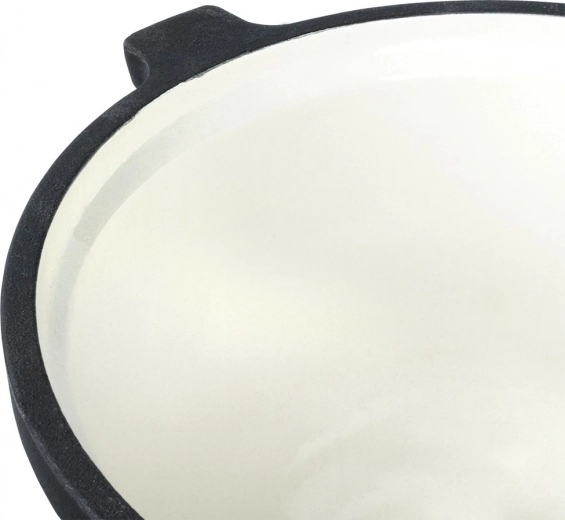 Emaljeret inderside for nem rengøring