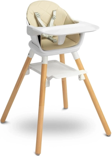 3-i-1: høj stol, lav stol og skammel