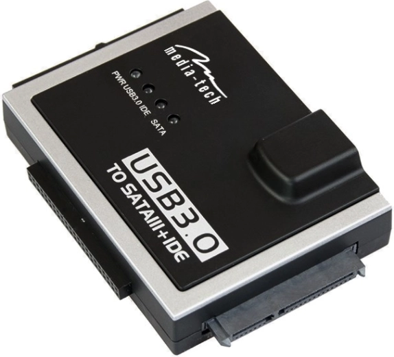USB 3.0 adapter SATA/IDE til USB Media-Tech MT5100