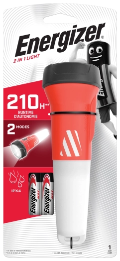 Energizer 2-i-1 håndholdt campinglanterne og natlys - 1 stk.