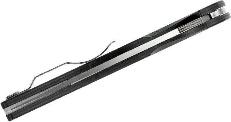 Robust G-10-håndtag og lommeclip