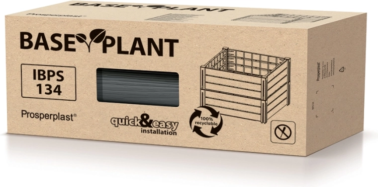 Hurtig montering fra flad pakning