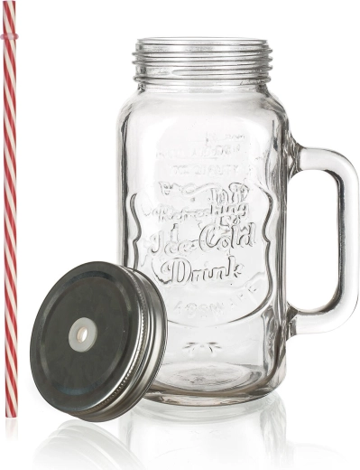 Komfortabel hank og elegant glas