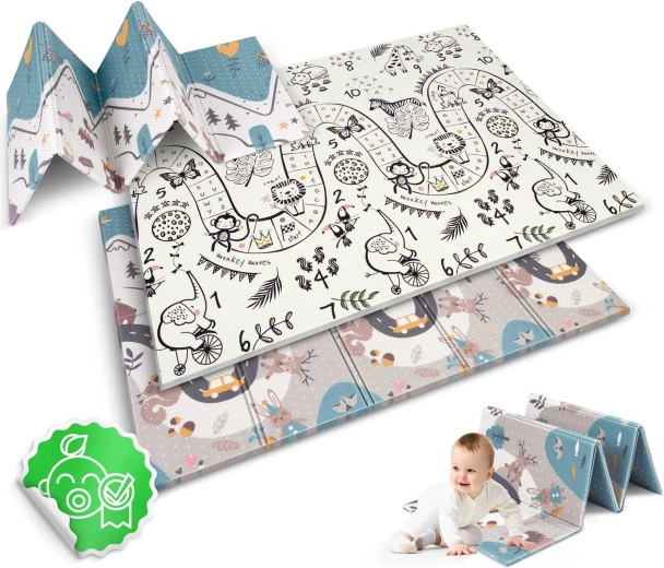 Dobbeltsidet design til læring og leg