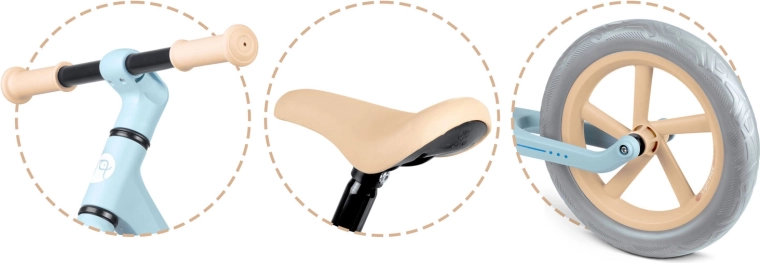 Vokser med barnet: saddel 35–41 cm