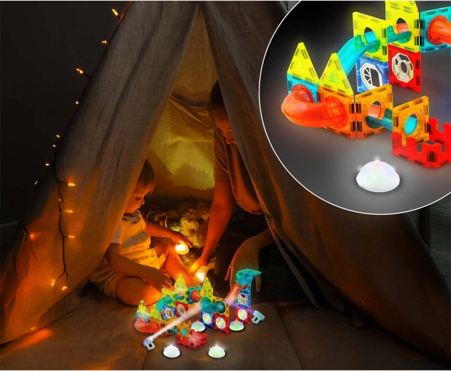 Strålende konstruktioner og lyseffekter