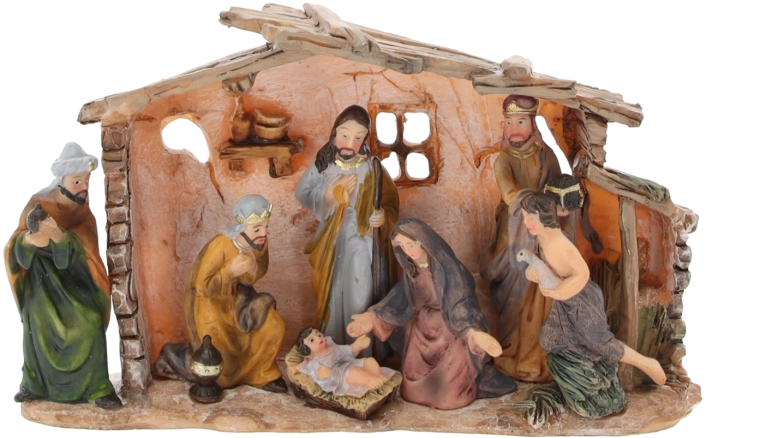 Detaljerede og håndmalede figurer